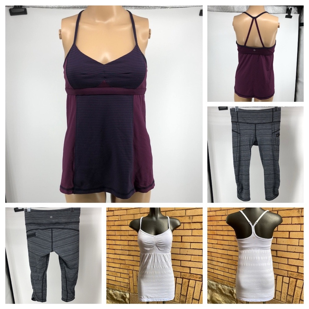 Lululemon Women’s 3-Piece Activewear Bundle – Size 4 / Small Medium